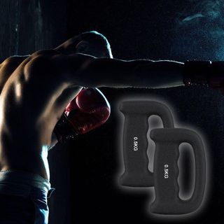 Mancuernas boxeo gimnasio sombra sparring kick m1