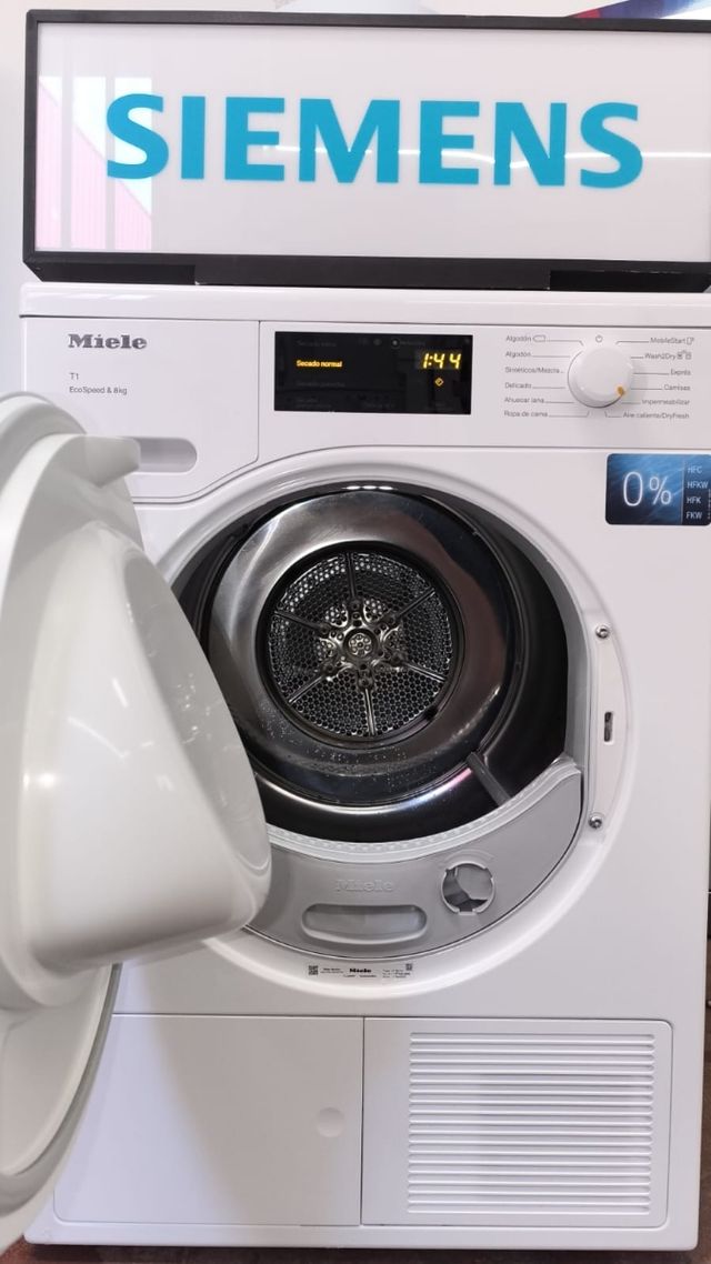 Secadora Miele 1 año garantia de bomba de alor 