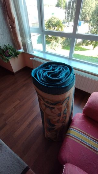 Alfombra grande azul