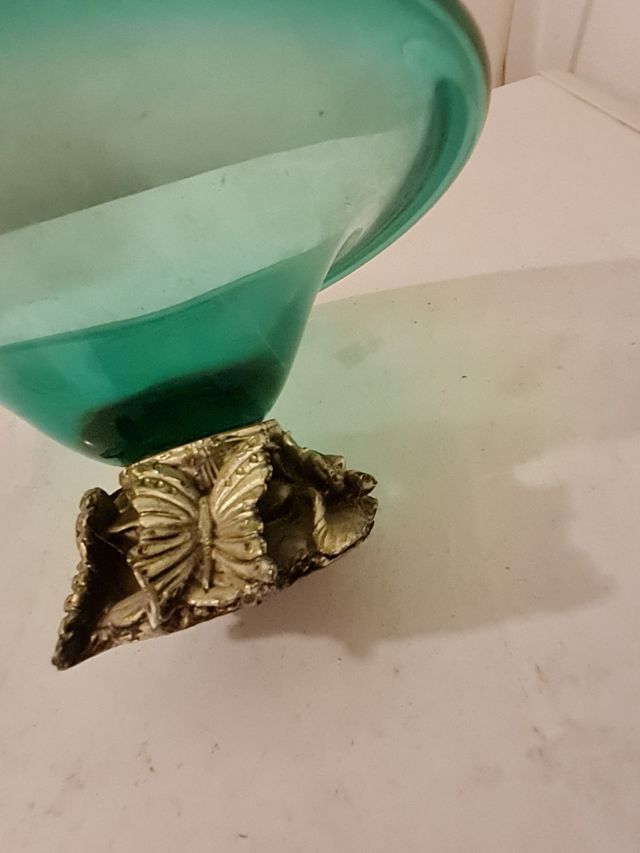 Centro tavolo base argento 