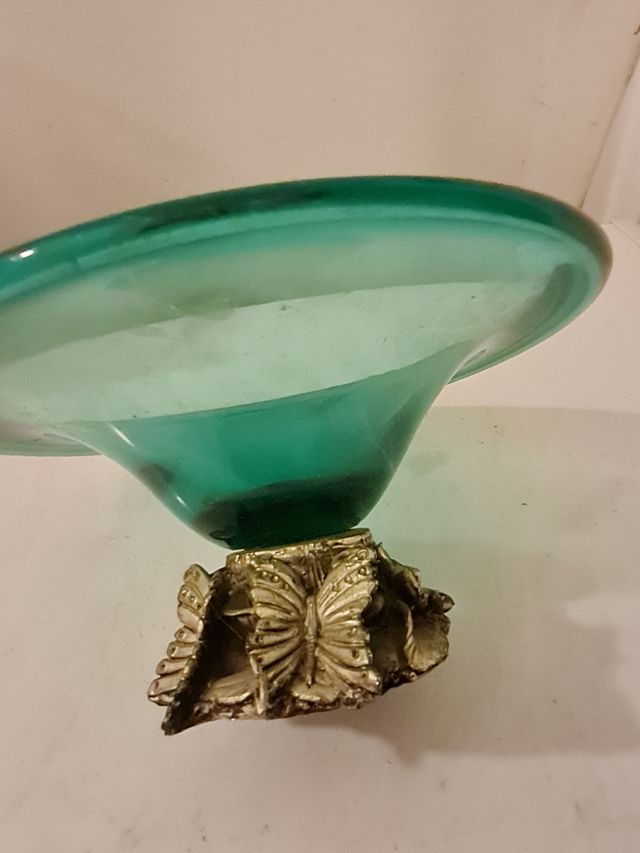 Centro tavolo base argento 