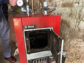 Caldera calefaccion de leña 7,2kW