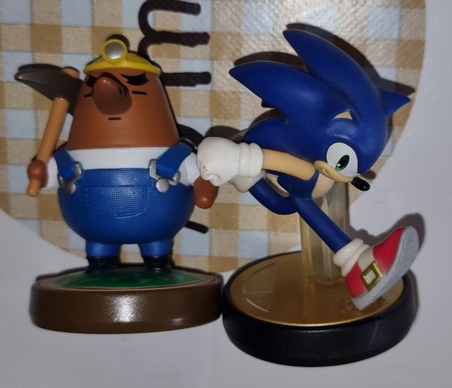 Amiibo Sonic e Reset Nintendo
