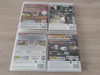 Lote 4 juegos PlayStation 3 