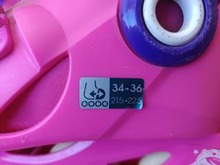 Patines niñas talla 34/36