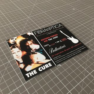 Lote flyers The Cure fiesta, Barcelona 1996