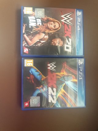 Wwe 2k22 y 2k20
