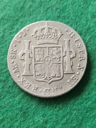 8 reales Carlos IV 1795