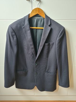 Americana azul marino hombre