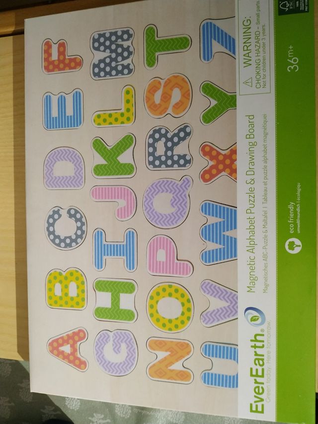 Lletres encaix fusta