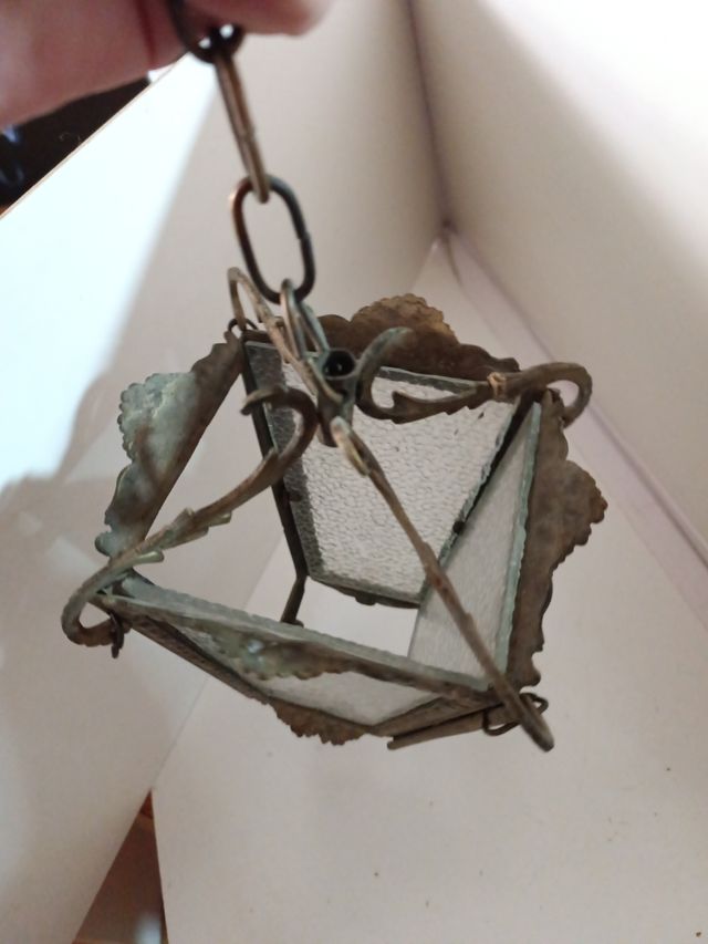 Farol bronce o similar vintage
