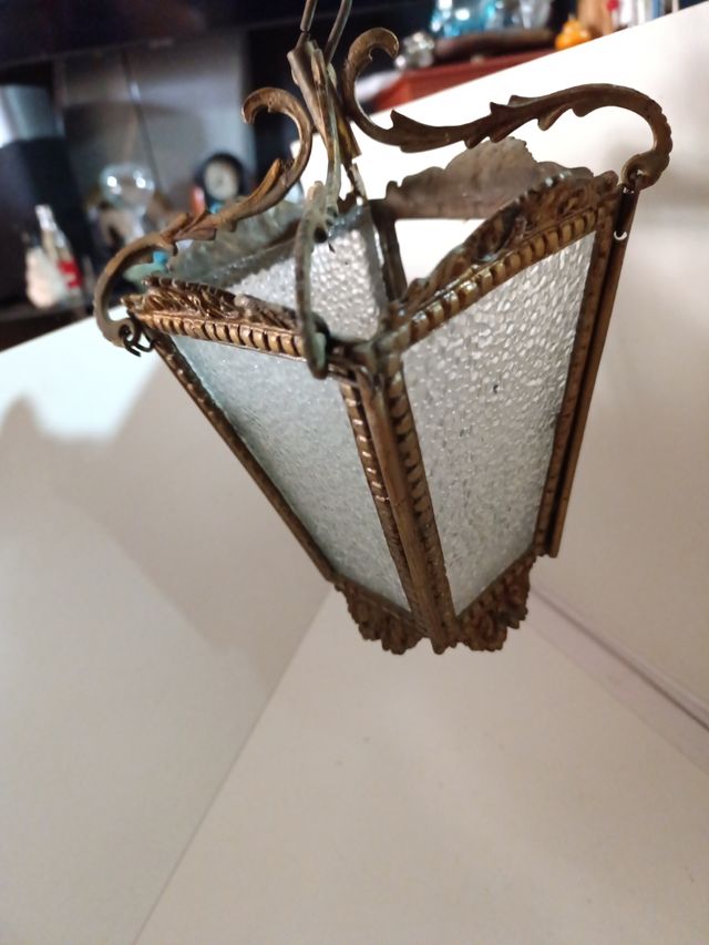 Farol bronce o similar vintage