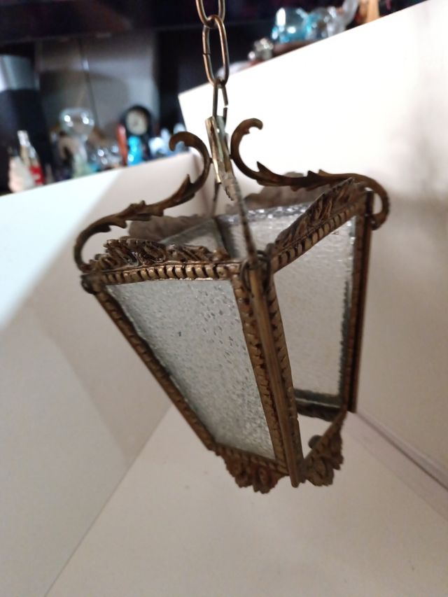 Farol bronce o similar vintage