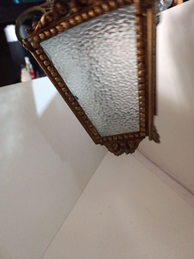 Farol bronce o similar vintage