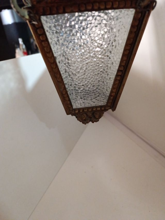 Farol bronce o similar vintage