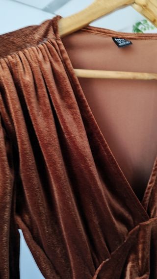 Vestido terciopelo nochevieja