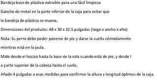 Jaula de perro plegable