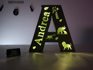 Lampada personalizzata cameretta