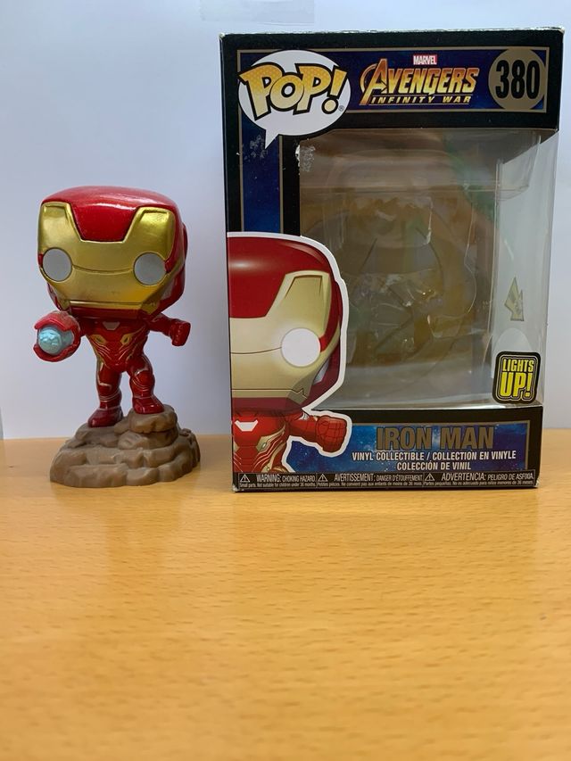 Funko Pop Iron Man con iluminacion