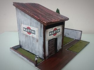 Maqueta diorama 1/32 Scalextric