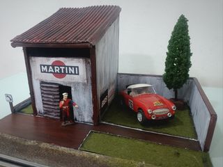 Maqueta diorama 1/32 Scalextric