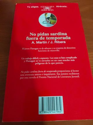 NO PIDAS SARDINAS FUERA DE TEMPORADA (Spanish Edition)