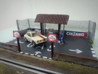 Maqueta diorama 1 32 Scalextric