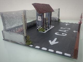 Maqueta diorama 1 32 Scalextric