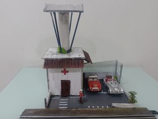 Maqueta diorama 1/32 Scalextric
