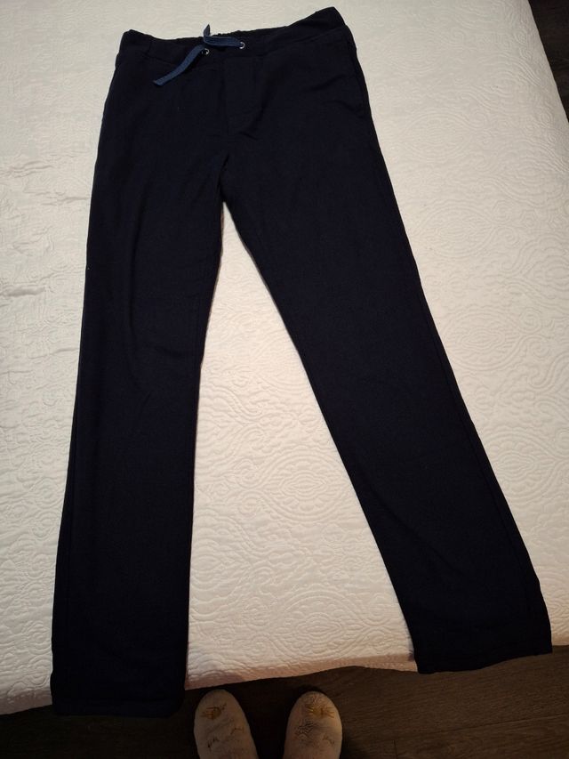 Pantalón azul marino Benetton