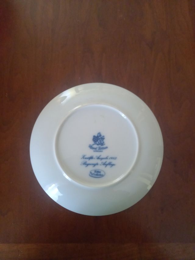 Piatto natale royal tettau 1983