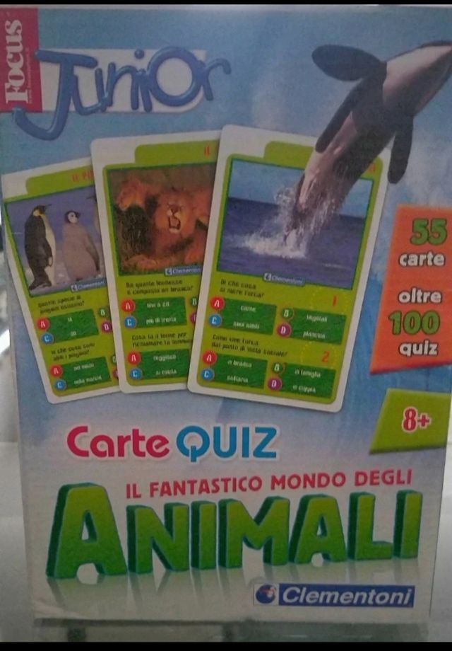 Clementoni Carte animali