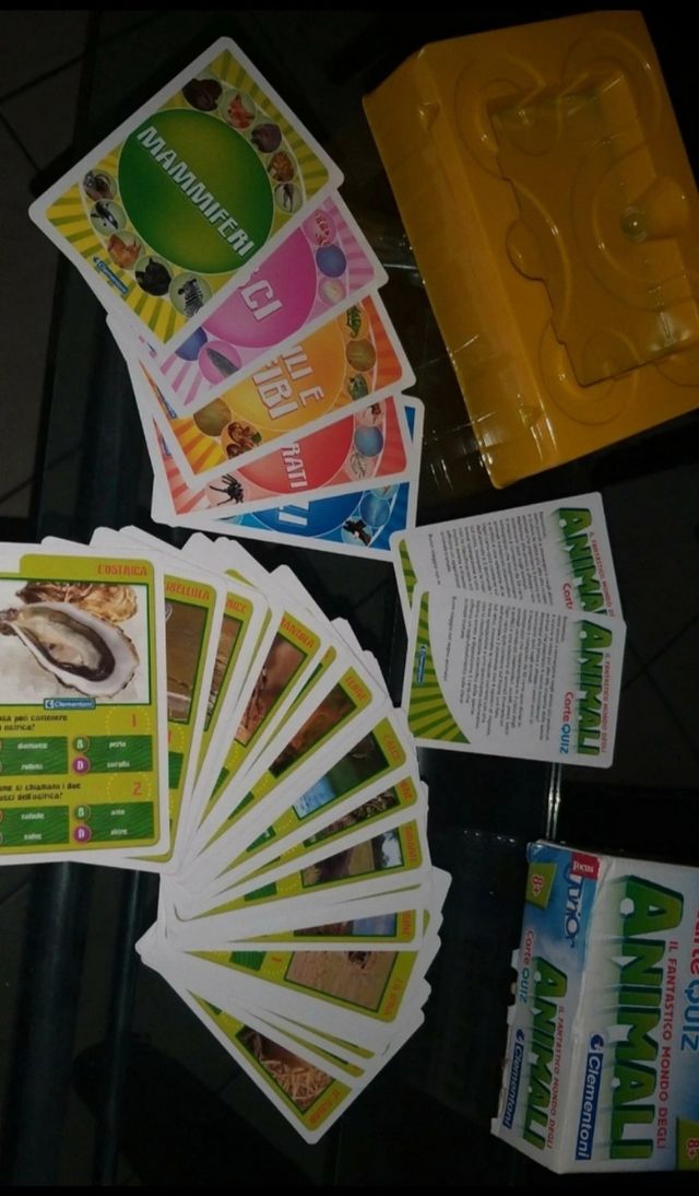 Clementoni Carte animali