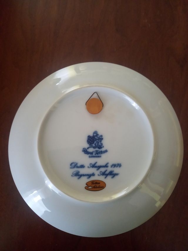 Piatto natale royal tettau 1974