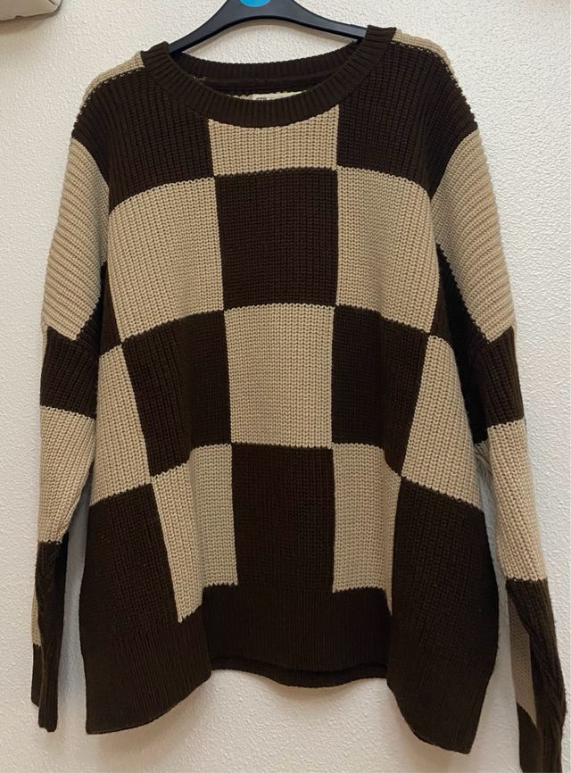 Jersey cuadros Stradivarius