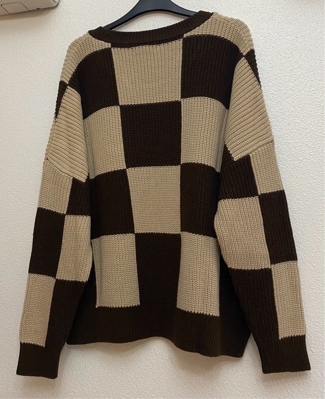 Jersey cuadros Stradivarius