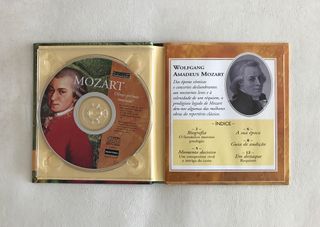 Disco cd Mozart Obras-primas Musicais