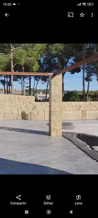 Hormigón impreso 