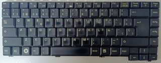 Teclado ordenador portátil