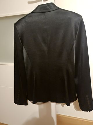 Americana chaqueta  Tintoretto  36 raso negro