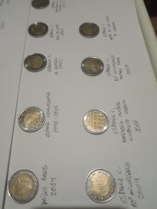 Colección monedas conmemorativas 2€