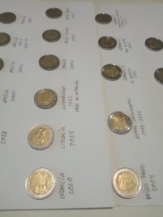 Colección monedas conmemorativas 2€