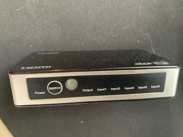 Switch HDMI 4k 5 puertos