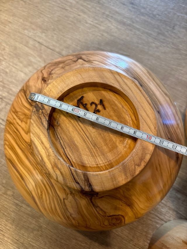 Contenitori legno olivo