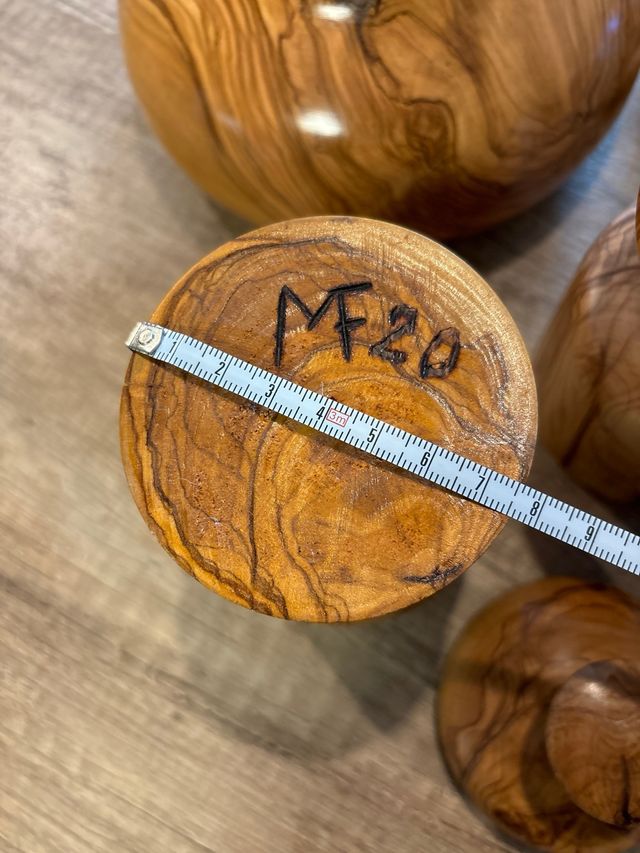 Contenitori legno olivo