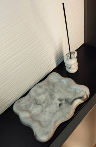 Set vassoi + porta incenso arredamento