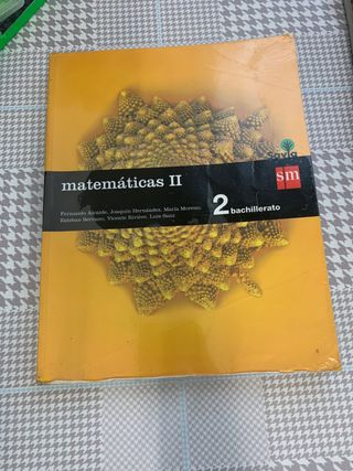 Matemáticas II 2 Bachillerato - Savia (SM)