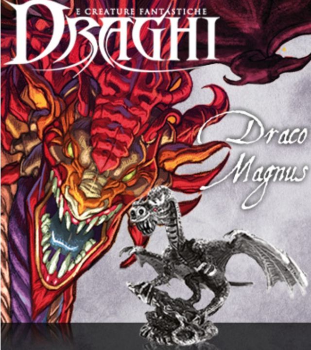 Draco Magnus figure creatura fantastica