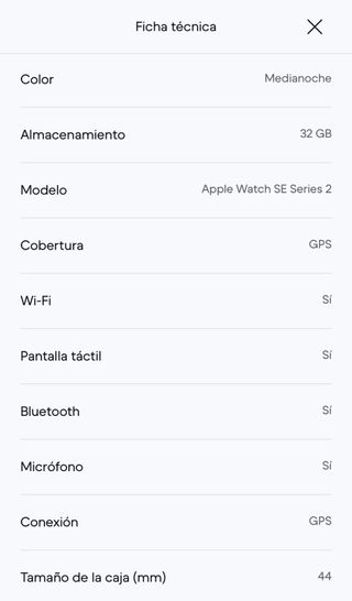 Apple Watch Series SE 2 (2022)