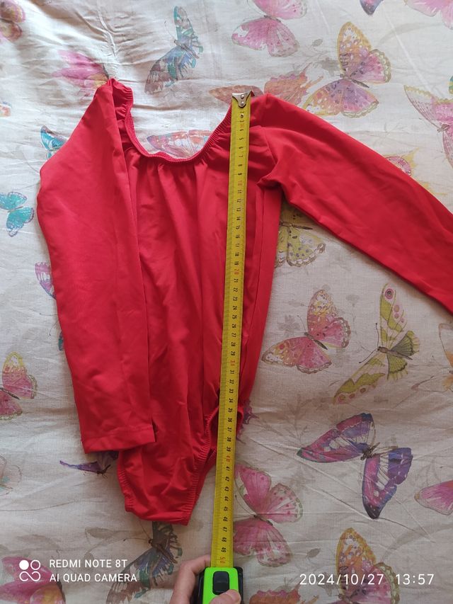Maillot rojo.